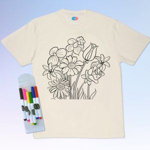 COPY - Kidz T'z Color & Wear Flowers Design